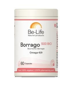 Borrago 500  BIO, 60 capsules